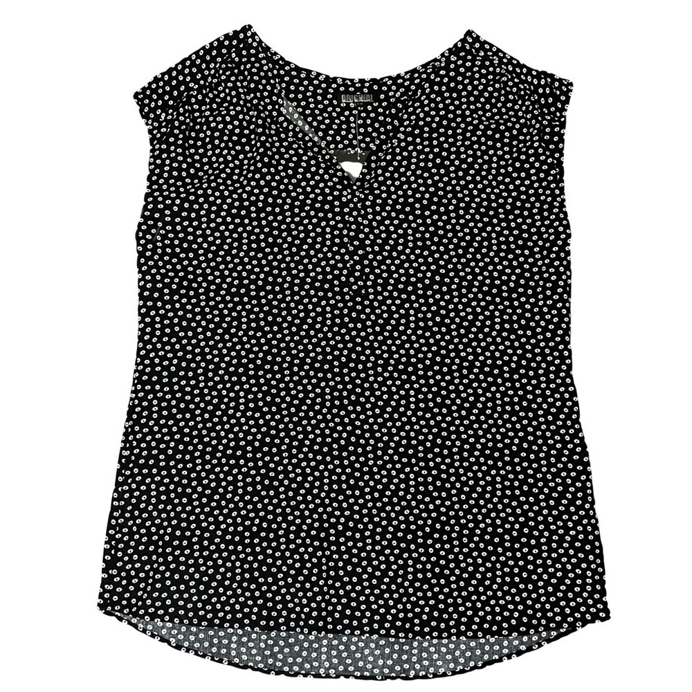Nicole Miller Pull On Blouse Short Sleeves